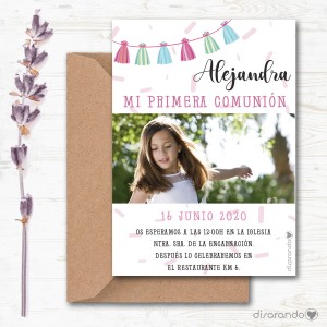 Invitación papel mod. 24