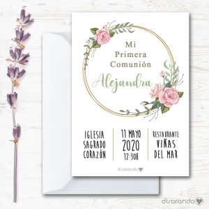 Invitación papel mod. 26