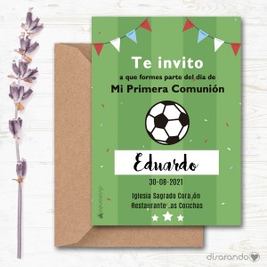 Invitación papel mod. 27