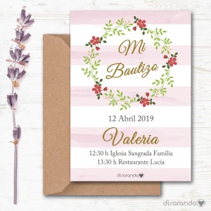 Invitación papel mod. 104