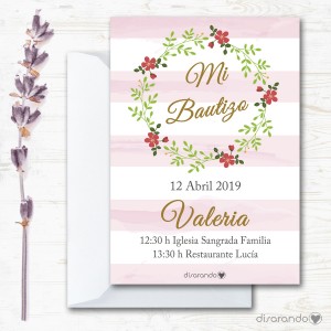 Invitación papel mod. 104