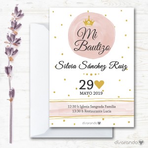 Invitación papel mod. 108