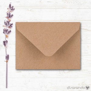 Invitación papel mod. 110