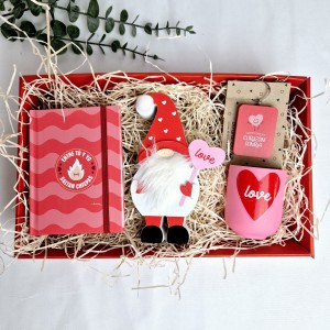Cesta San Valentín Gnomo (2 modelos)