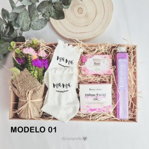 Cesta Mamá Beauty & Flower (varios modelos)