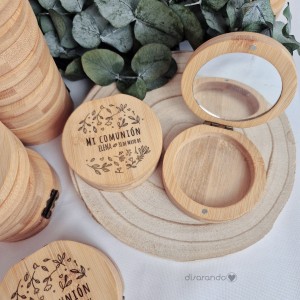 Joyero / Espejo madera eventos (varios diseños)