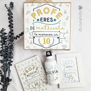 Kit profe matrícula personalizable