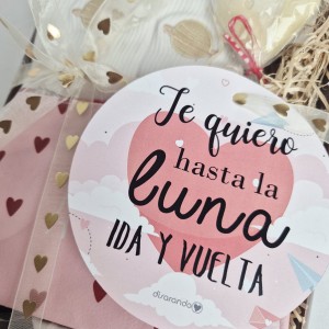 Kit "Te quiero hasta la luna... "