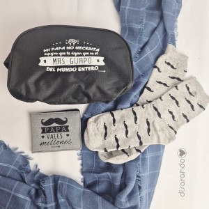 Cesta "El papá más guapo"