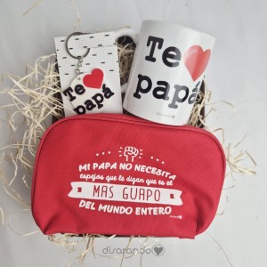 Cesta "Te quiero papá"