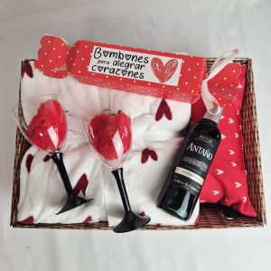 Cesta XL San Valentín