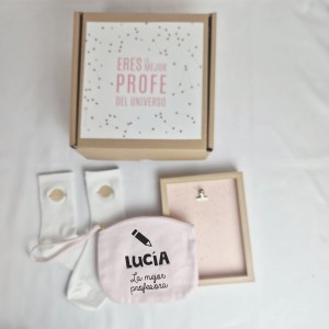 Kit mejor profe del universo personalizable