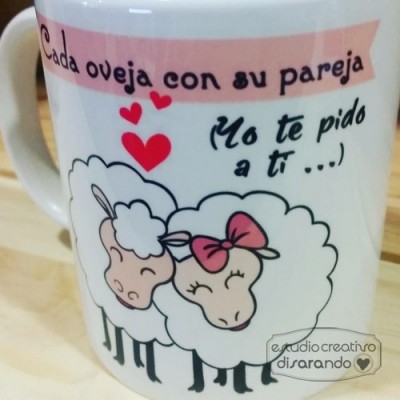 Taza ovejas