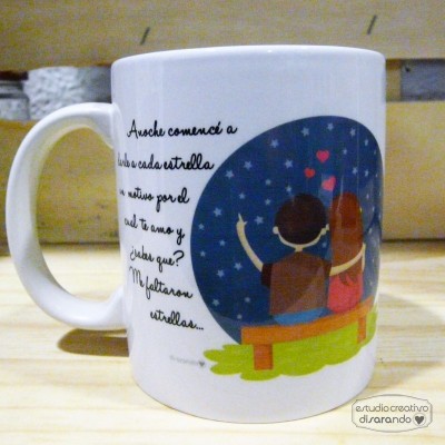 Taza estrellas