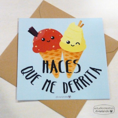 Tarjeta me derrito