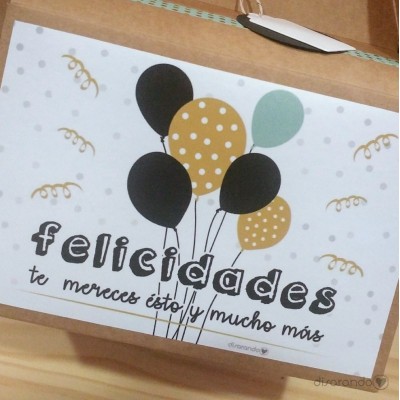 Caja Felicidades, te mereces esto y mucho más