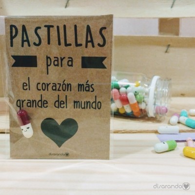 Pastillas para "El corazón más grande del mundo"
