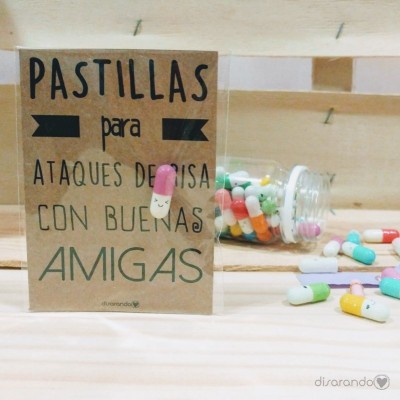 Pastillas para "ataques de risa con buenas amigas"
