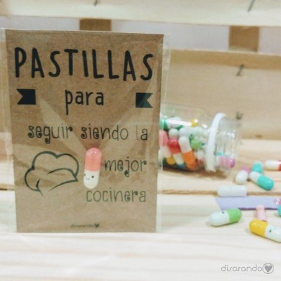 Pastillas para "seguir siendo la mejor cocinera"