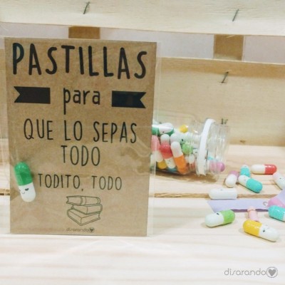Pastillas para "que lo sepas todo, todito, todo"