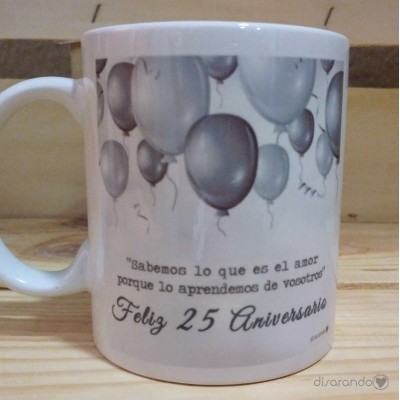 Taza Feliz 25 Aniversario