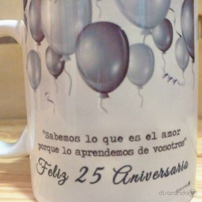Taza Feliz 25 Aniversario