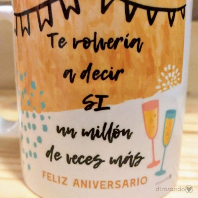 Taza Feliz Aniversario