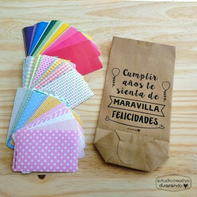 Sobre regalo mensaje "Te mereces esto y mucho más"
