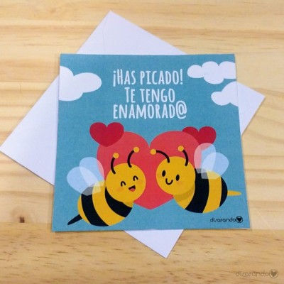 Tarjeta avejas