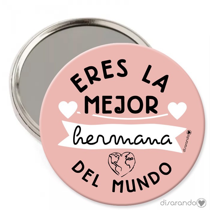 Espejo "Eres la mejor hermana del mundo"