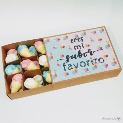 Caja Chucherías "Eres mi sabor favorito"