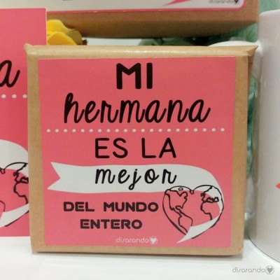 Kit Hermana "Mi hermana es la mejor del mundo entero"