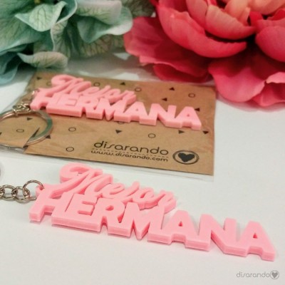 Llavero "Mejor Hermana"