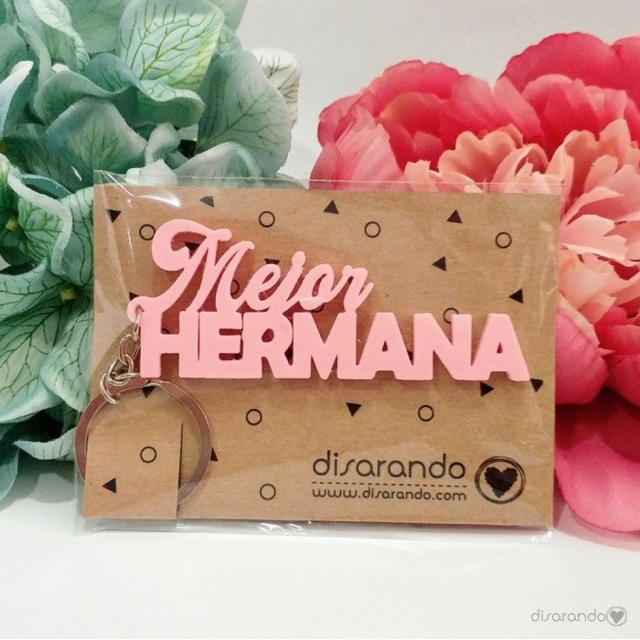 Llavero "Mejor Hermana"