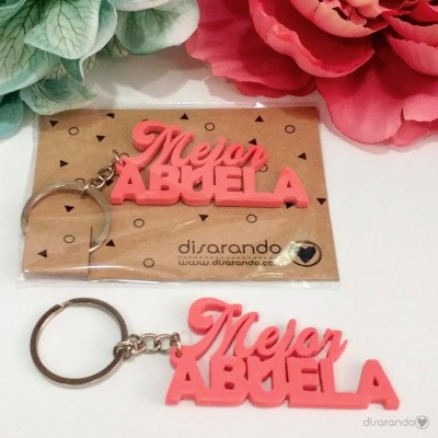 Llavero "Mejor Abuela"