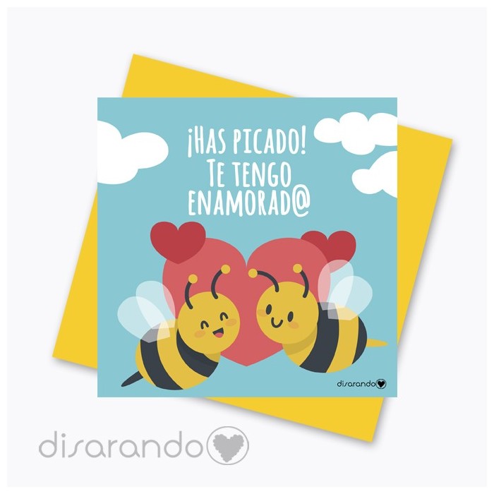 Tarjeta avejas