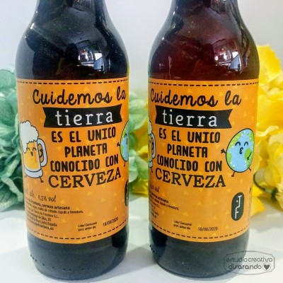 Botellín Cerveza Mensaje PROXIMAENTE