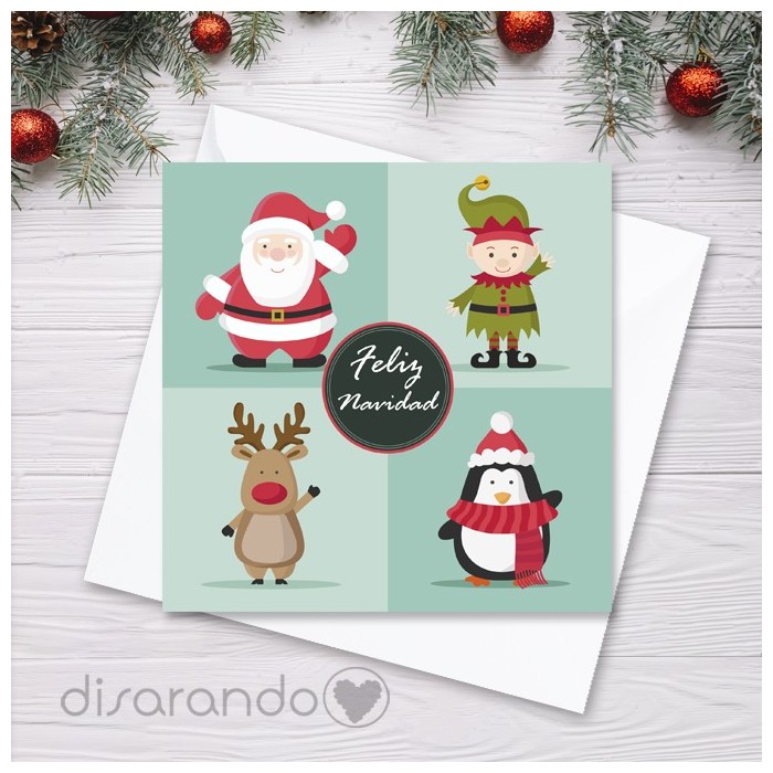 Tarjeta Navidad