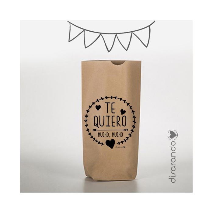 Sobre regalo mensaje "Te Quiero"