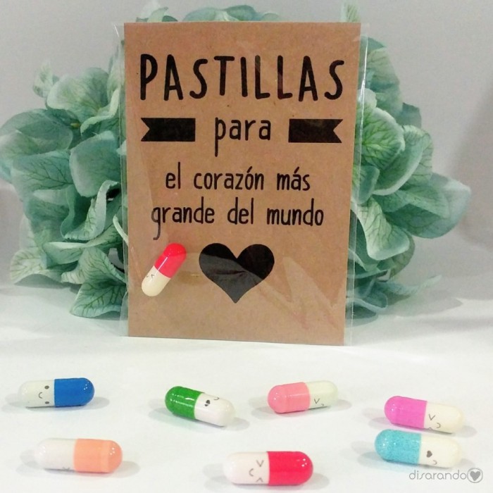 Pastillas para "El corazón más grande del mundo"