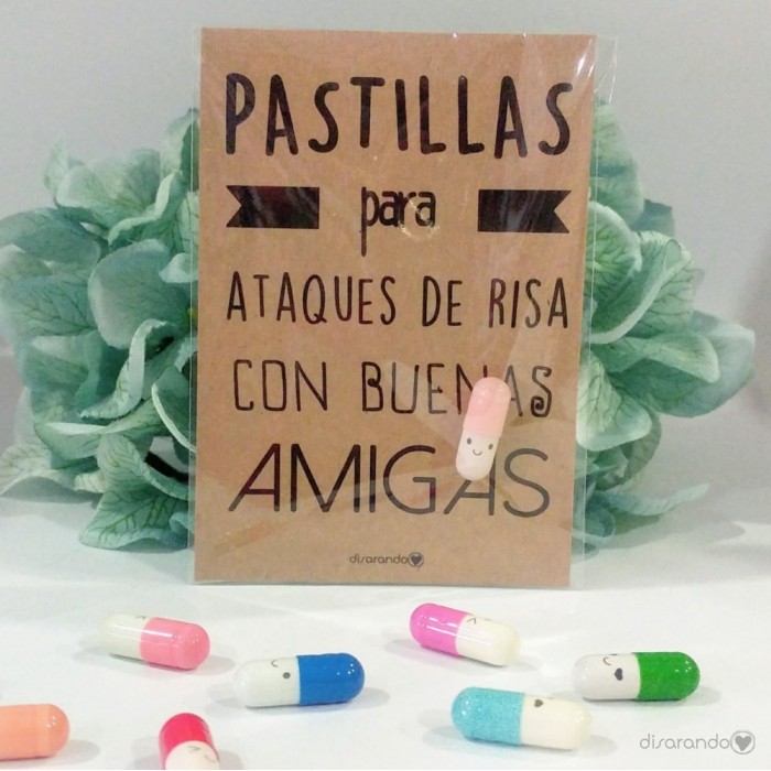 Pastillas para "ataques de risa con buenas amigas"