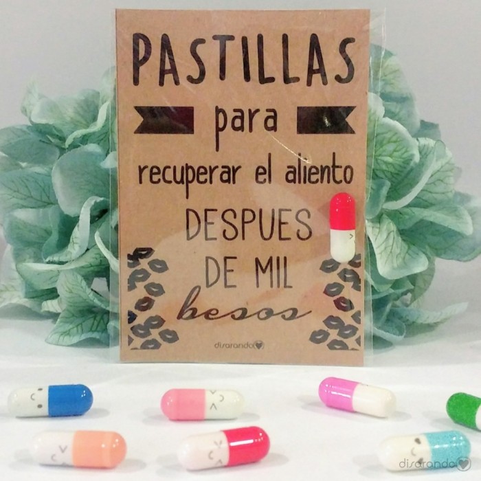 Pastillas para "recuperar el aliento despues de mil besos"