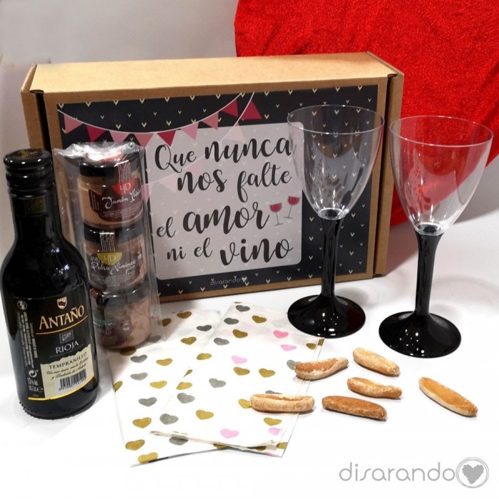 Kit  Que nunca nos falte el vino