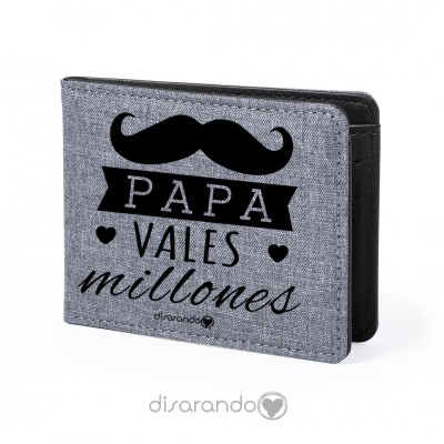 PRÓXIMAMENTE Billetera "Papá vales millones"