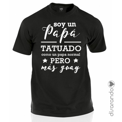 Camiseta "Papá guay" (varios colores)