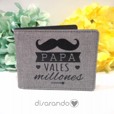 PRÓXIMAMENTE Billetera "Papá vales millones"