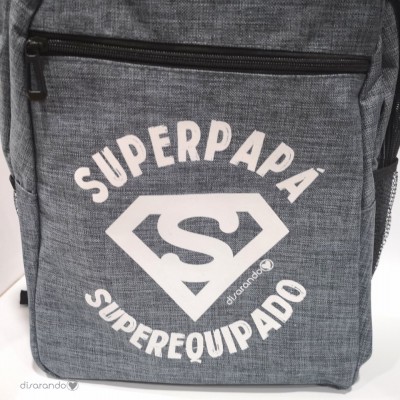 PRÓXIMAMENTE Mochila "Superpapá, superequipado"