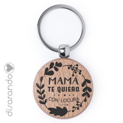 Llavero te quiero mama 