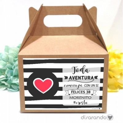 Caja personalizable Love (3 tamaños)