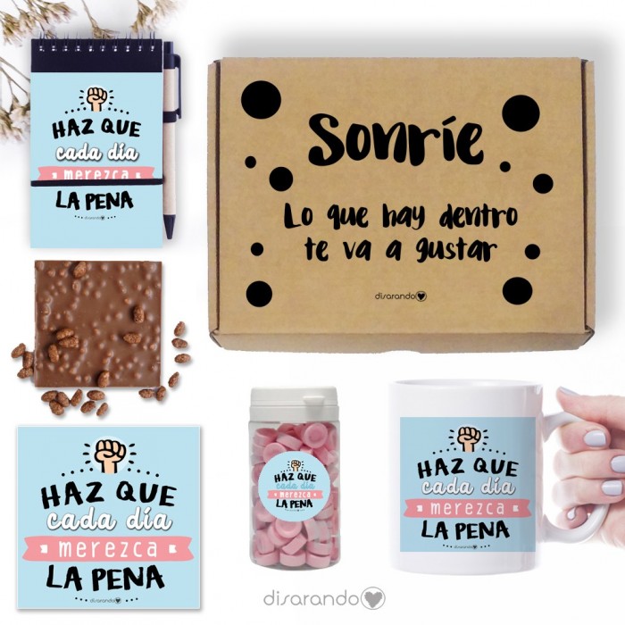 Kit "Haz que cada día merezca la pena"